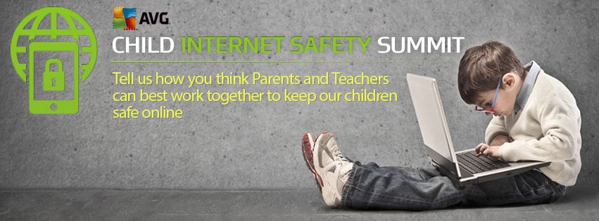 AVG Technologies Facebook Cover Image Child Internet Safety Summit